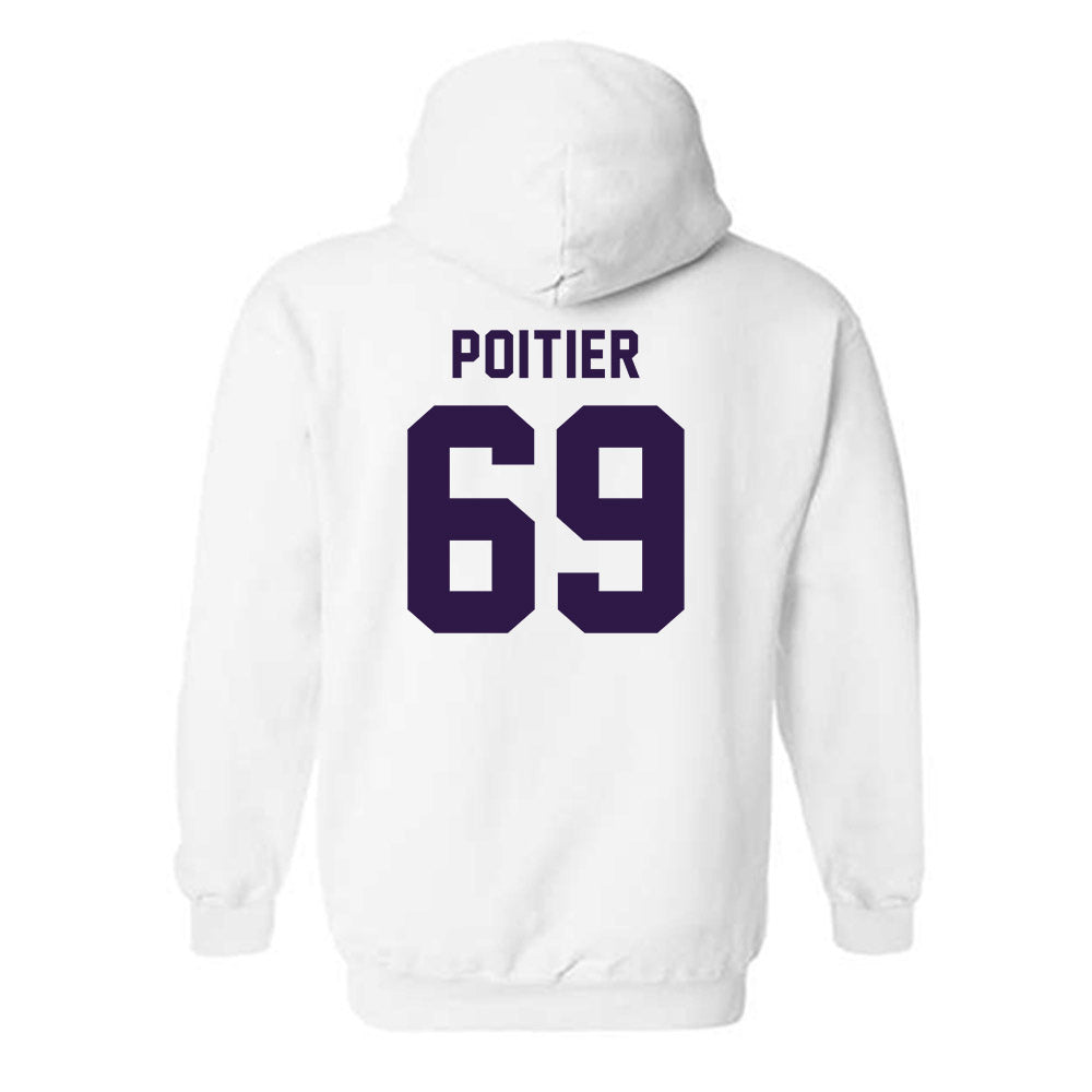 Kansas State - NCAA Football : Taylor Poitier - Classic Shersey Hooded Sweatshirt-1