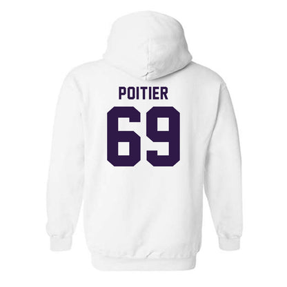 Kansas State - NCAA Football : Taylor Poitier - Classic Shersey Hooded Sweatshirt-1