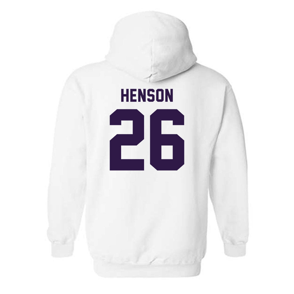 Kansas State - NCAA Baseball : Micah Henson - Classic Shersey Hooded Sweatshirt-1