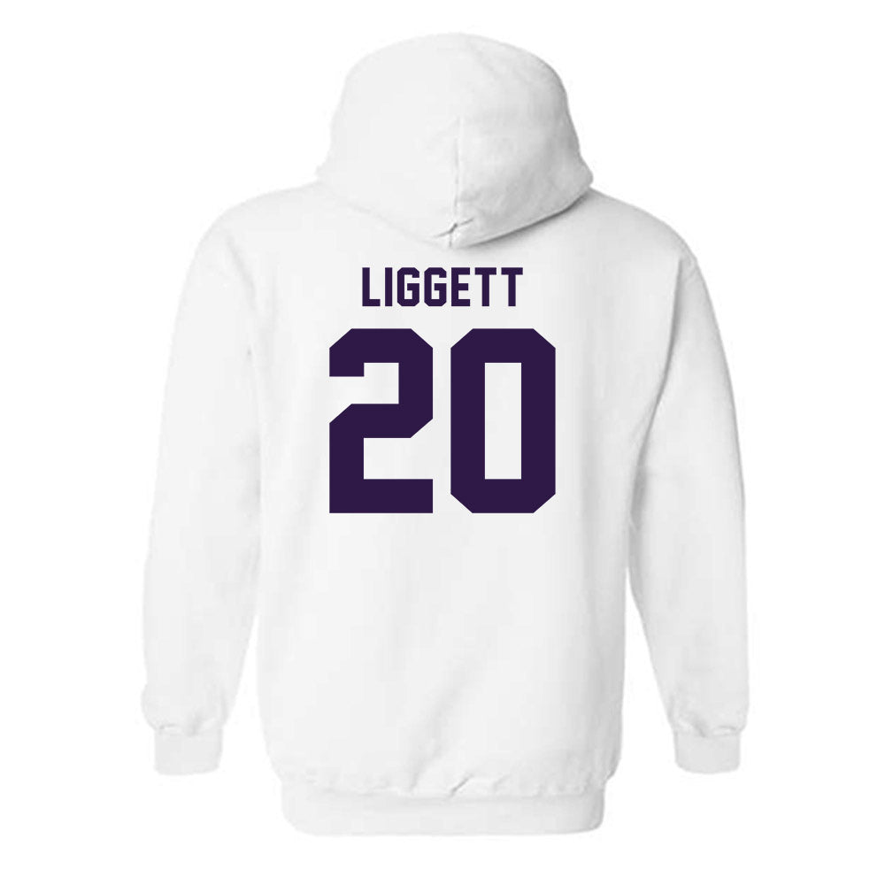 Kansas State - NCAA Baseball : Carson Liggett - Classic Shersey Hooded Sweatshirt-1