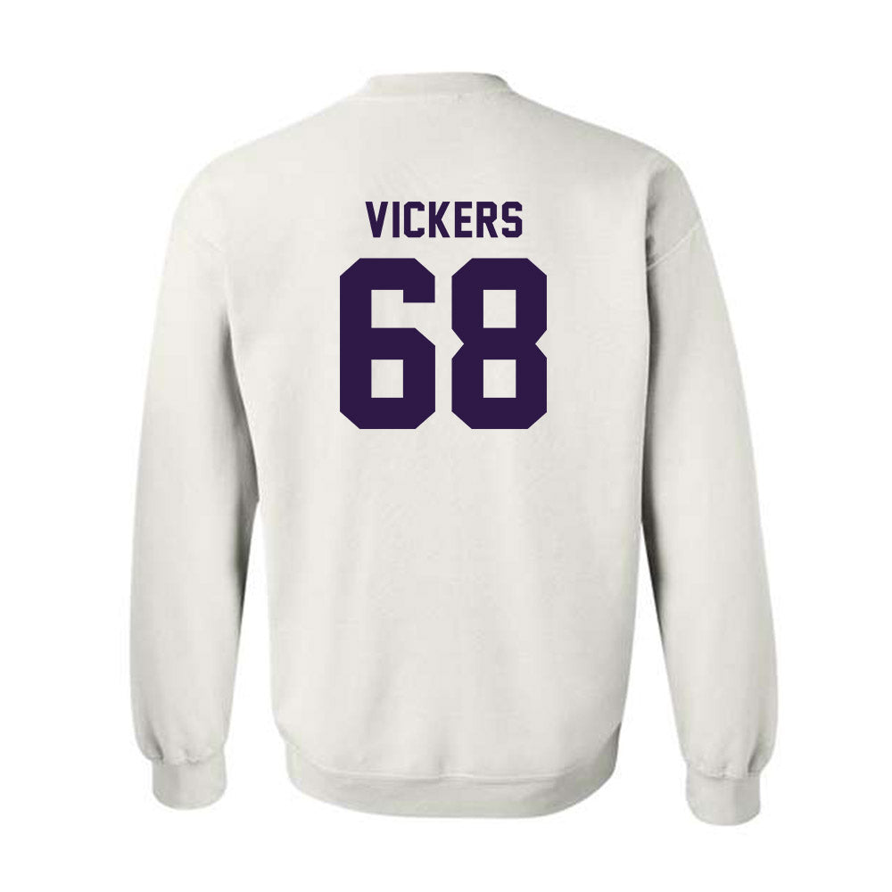Kansas State - NCAA Football : Joe Vickers - Classic Shersey Crewneck Sweatshirt-1