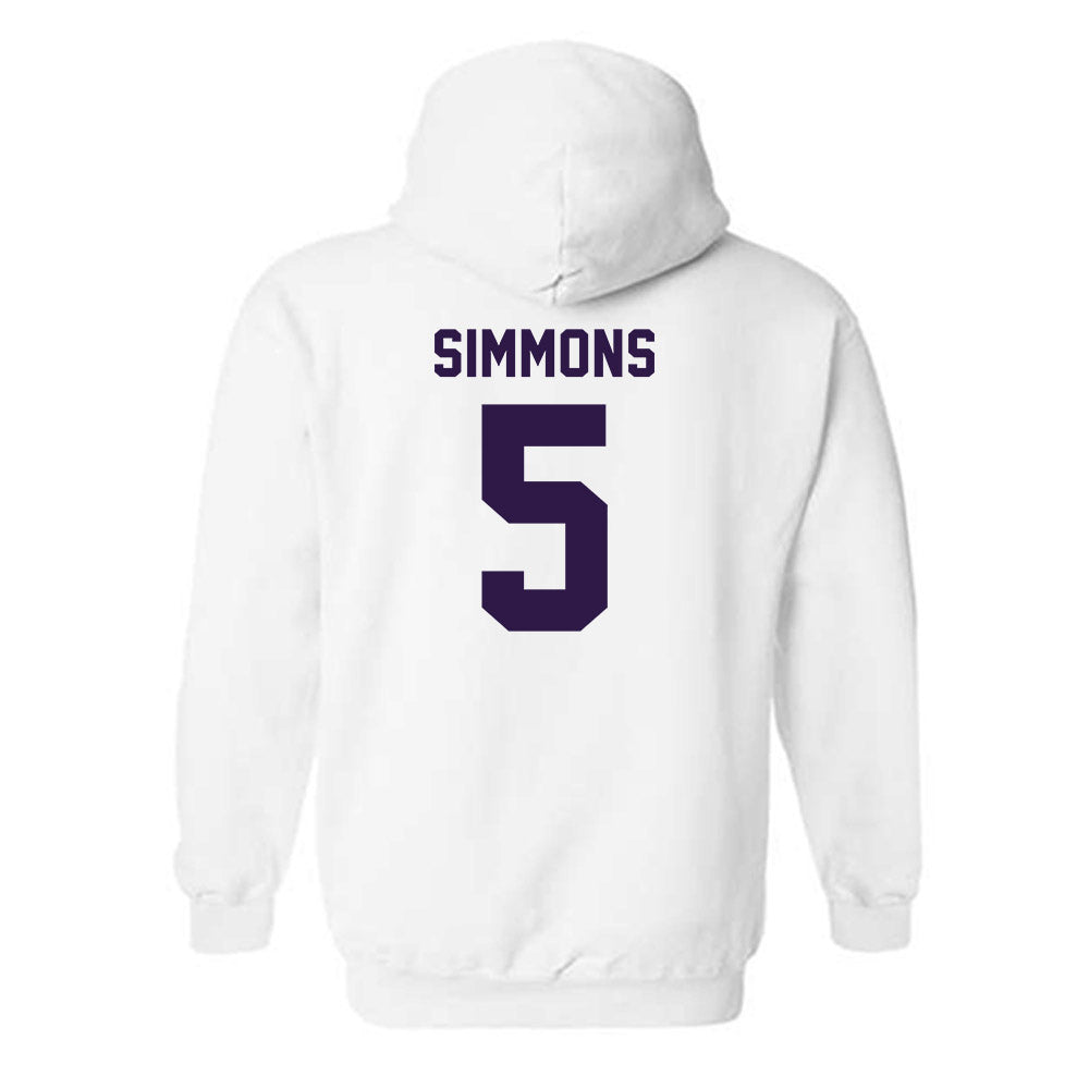 Kansas State - NCAA Women's Soccer : Sophie Simmons - Classic Shersey Hooded Sweatshirt-1