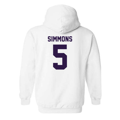 Kansas State - NCAA Women's Soccer : Sophie Simmons - Classic Shersey Hooded Sweatshirt-1