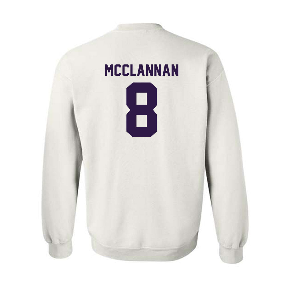 Kansas State - NCAA Football : Simon McClannan - Classic Shersey Crewneck Sweatshirt-1