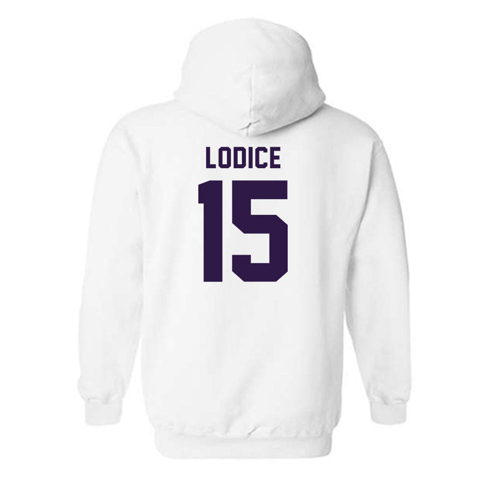 Kansas State - NCAA Baseball : Kyan Lodice - Classic Shersey Hooded Sweatshirt-1