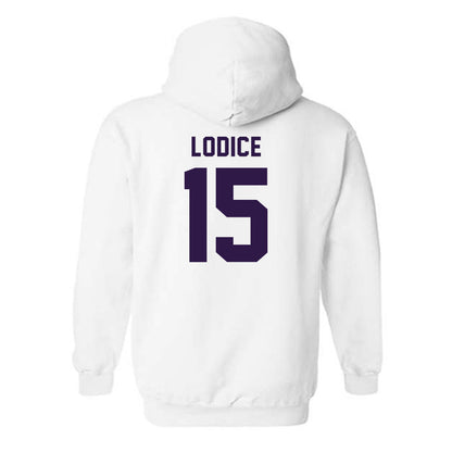 Kansas State - NCAA Baseball : Kyan Lodice - Classic Shersey Hooded Sweatshirt-1