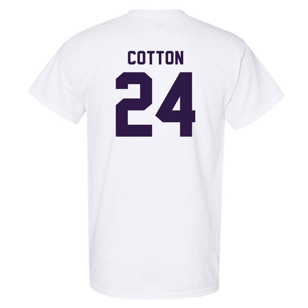 Kansas State - NCAA Women's Basketball : Jenessa Cotton - Classic Shersey T-Shirt-1
