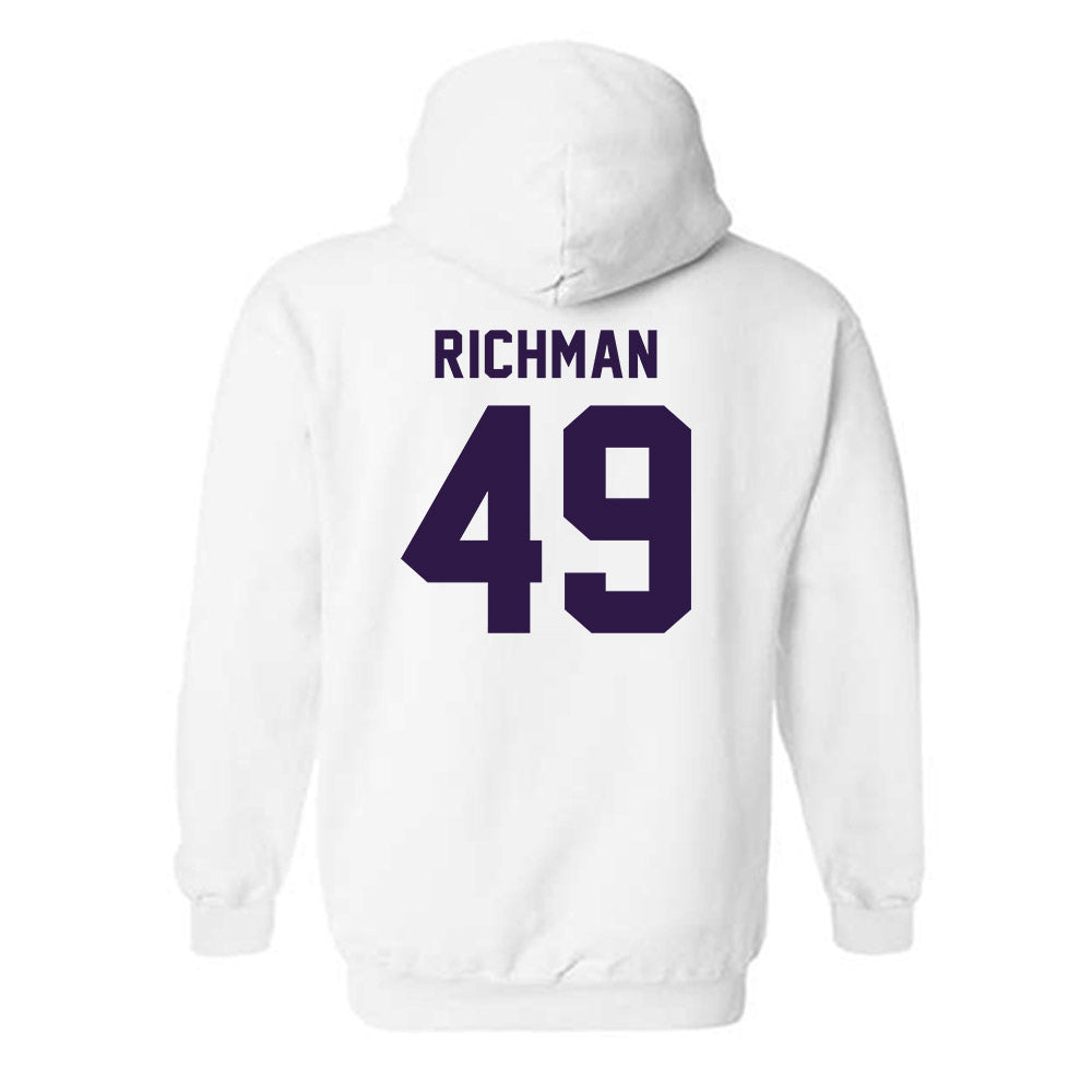 Kansas State - NCAA Football : Maguire Richman - Classic Shersey Hooded Sweatshirt-1