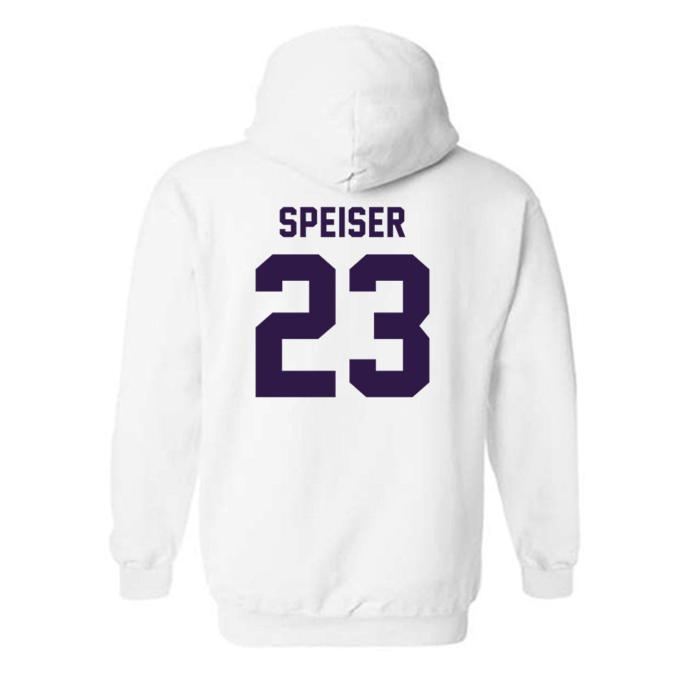 Kansas State - NCAA Women's Basketball : jordan speiser - Classic Shersey Hooded Sweatshirt-1
