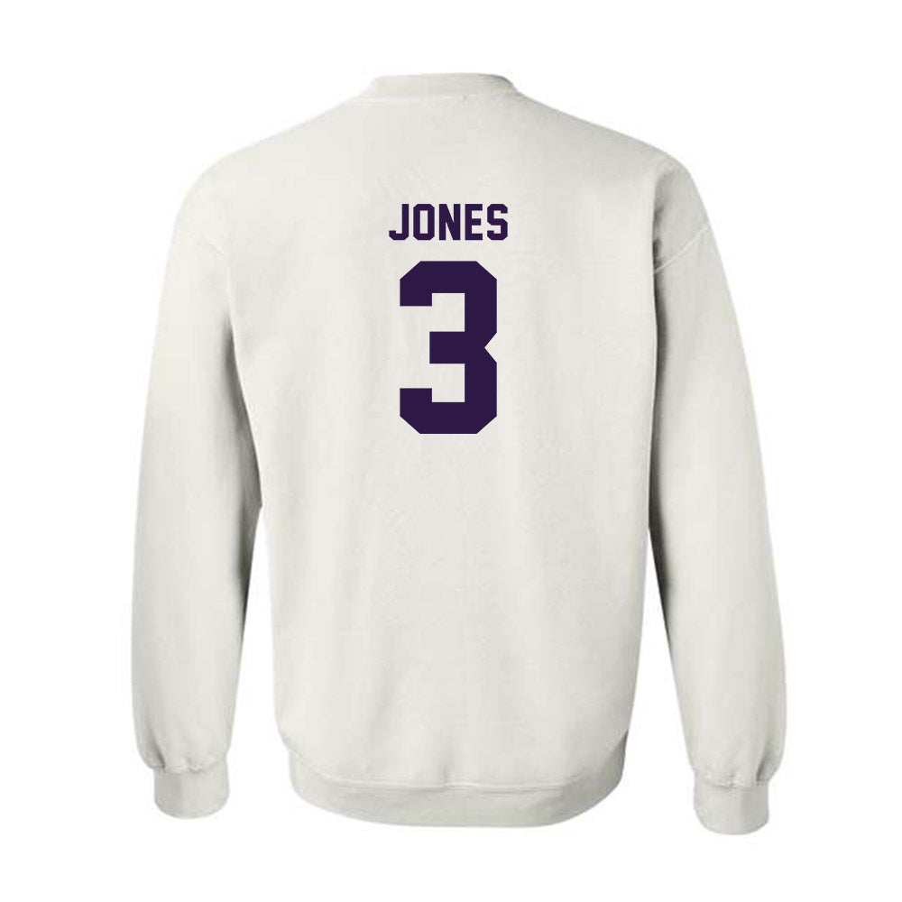 Kansas State - NCAA Men's Basketball : CJ Jones - Classic Shersey Crewneck Sweatshirt-1
