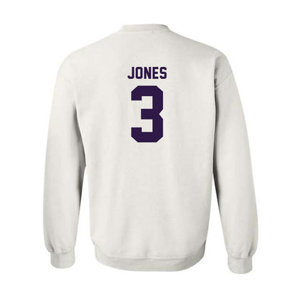 Kansas State - NCAA Men's Basketball : CJ Jones - Classic Shersey Crewneck Sweatshirt-1