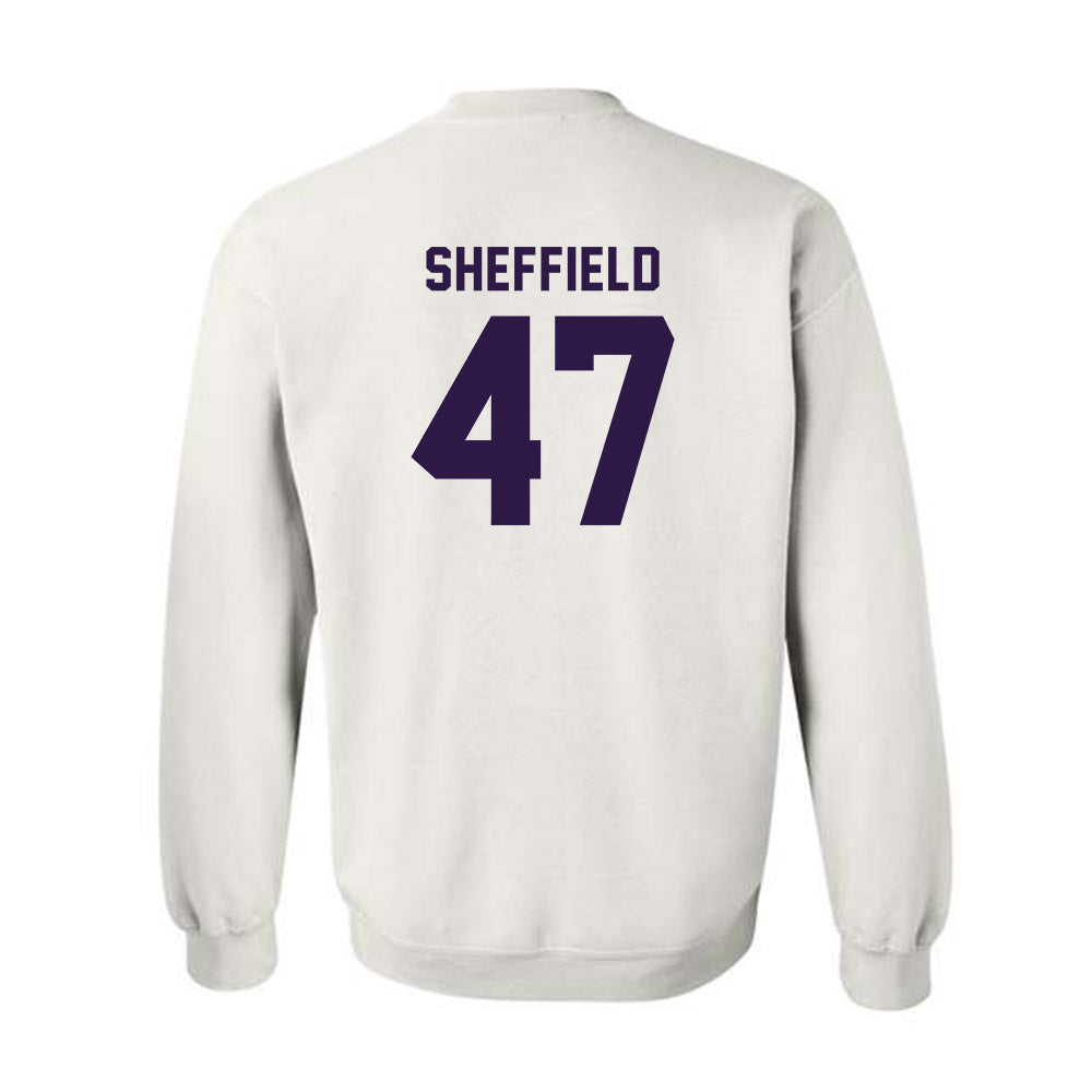 Kansas State - NCAA Baseball : Lincoln Sheffield - Classic Shersey Crewneck Sweatshirt-1