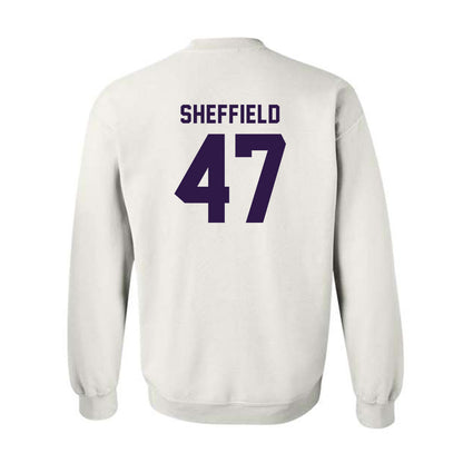 Kansas State - NCAA Baseball : Lincoln Sheffield - Classic Shersey Crewneck Sweatshirt-1