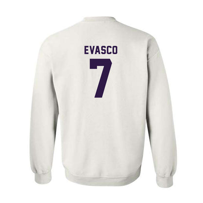 Kansas State - NCAA Baseball : Aj Evasco - Classic Shersey Crewneck Sweatshirt-1