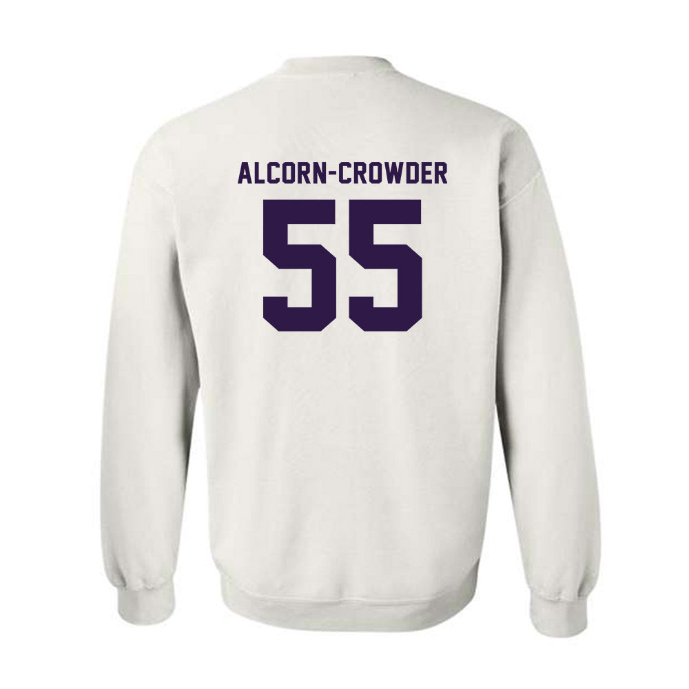 Kansas State - NCAA Football : Malcolm Alcorn-Crowder - Classic Shersey Crewneck Sweatshirt-1