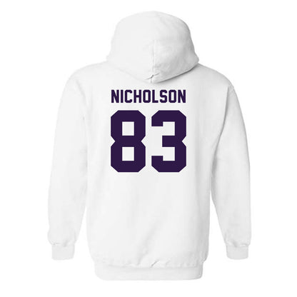 Kansas State - NCAA Women's Soccer : Crosby Nicholson - Classic Shersey Hooded Sweatshirt-1