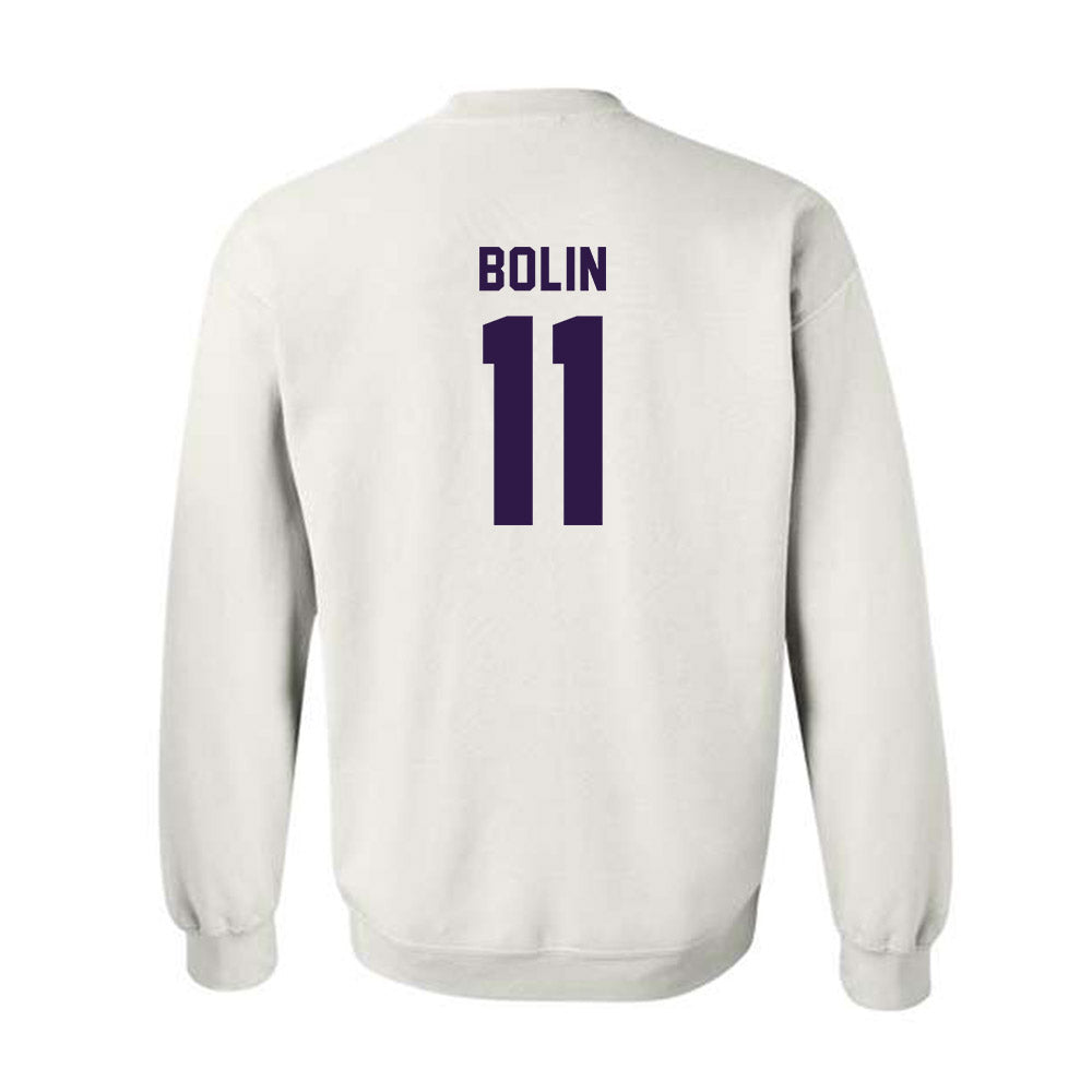 Kansas State - NCAA Baseball : Robby Bolin - Classic Shersey Crewneck Sweatshirt-1