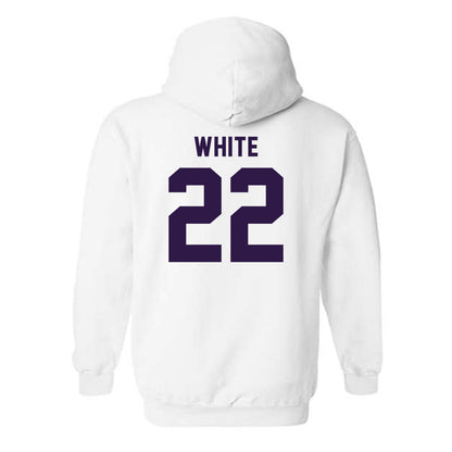 Kansas State - NCAA Women's Basketball : Ramiya White - Classic Shersey Hooded Sweatshirt-1