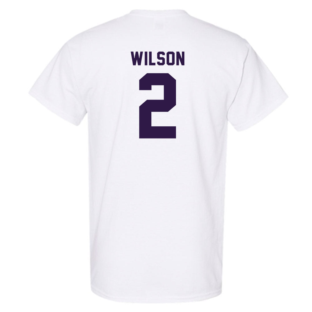 Kansas State - NCAA Men's Basketball : Exavier Wilson - Classic Shersey T-Shirt-1