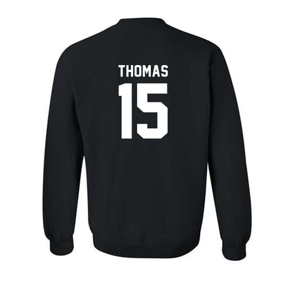 Kansas State - NCAA Football : Kanijal Thomas - Classic Shersey Crewneck Sweatshirt-1