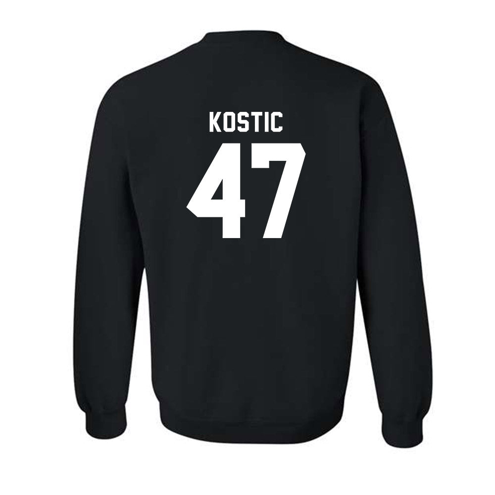 Kansas State - NCAA Men's Basketball : Andrej Kostic - Classic Shersey Crewneck Sweatshirt-1