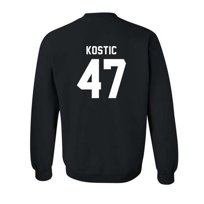Kansas State - NCAA Men's Basketball : Andrej Kostic - Classic Shersey Crewneck Sweatshirt-1