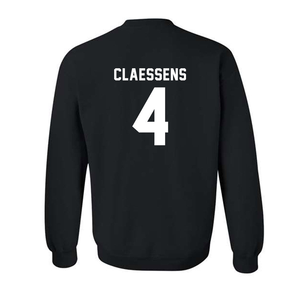 Kansas State - NCAA Women's Basketball : Nastja Claessens - Classic Shersey Crewneck Sweatshirt-1
