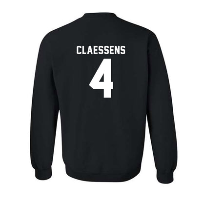 Kansas State - NCAA Women's Basketball : Nastja Claessens - Classic Shersey Crewneck Sweatshirt-1