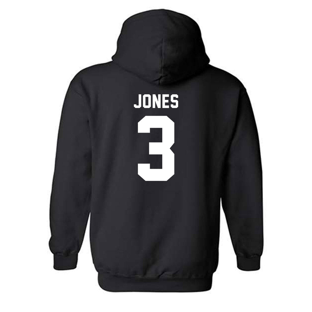 Kansas State - NCAA Men's Basketball : CJ Jones - Classic Shersey Hooded Sweatshirt-1