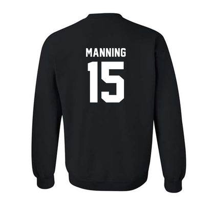 Kansas State - NCAA Men's Basketball : Taj Manning - Classic Shersey Crewneck Sweatshirt-1