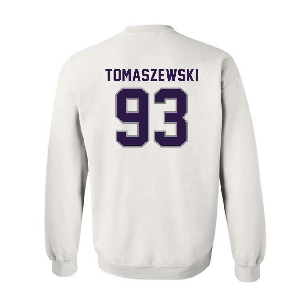 Kansas State - NCAA Football : Asher Tomaszewski - Sports Shersey Crewneck Sweatshirt-1