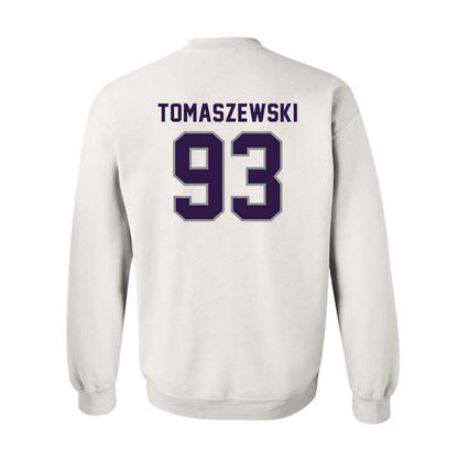 Kansas State - NCAA Football : Asher Tomaszewski - Sports Shersey Crewneck Sweatshirt-1