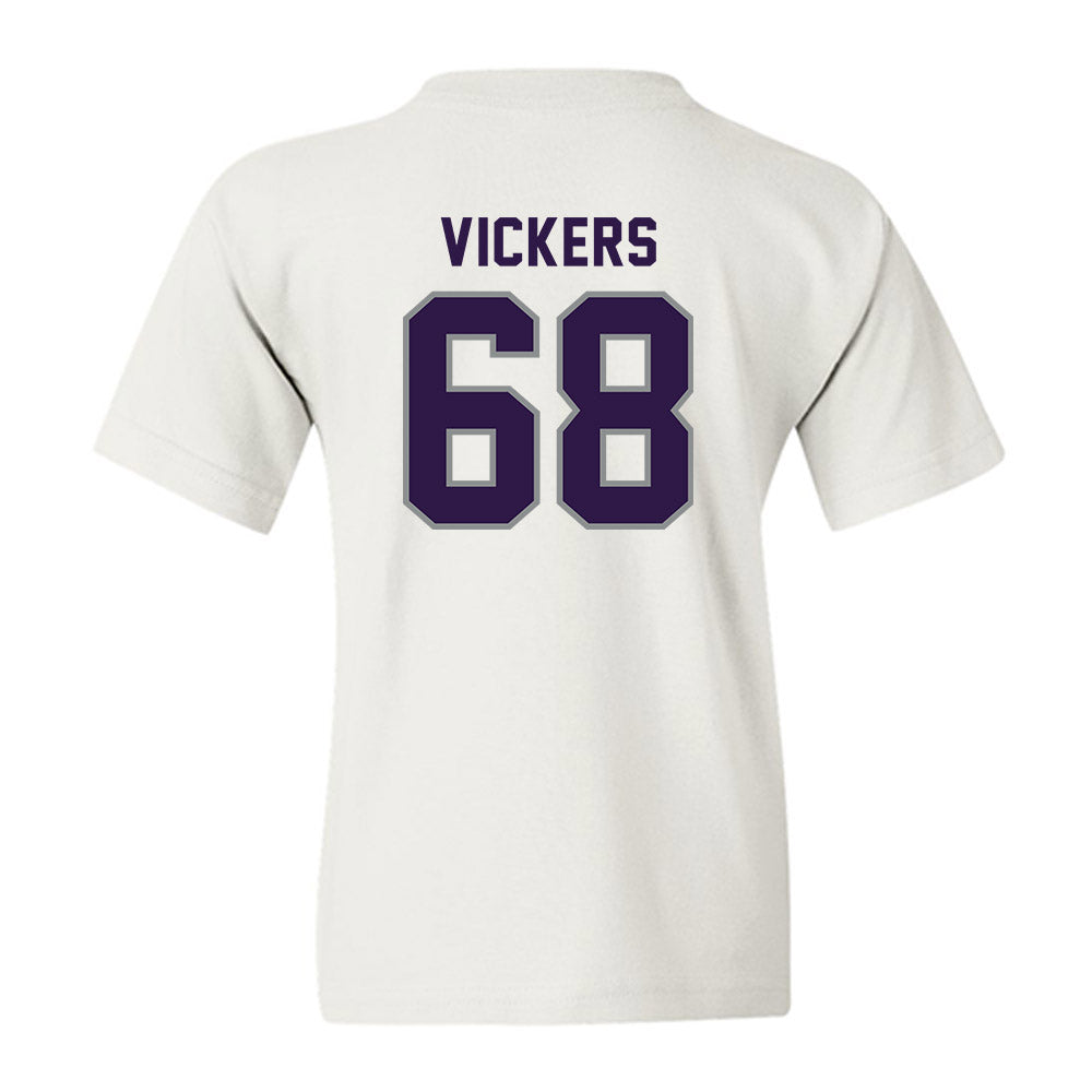 Kansas State - NCAA Football : Joe Vickers - Sports Shersey Youth T-Shirt-1