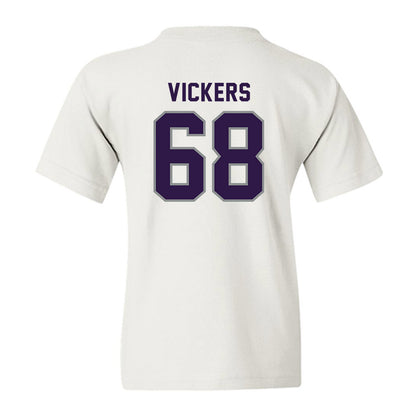 Kansas State - NCAA Football : Joe Vickers - Sports Shersey Youth T-Shirt-1
