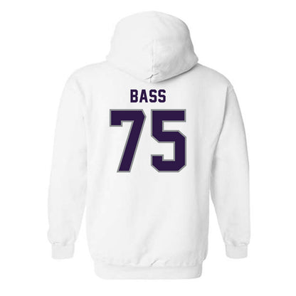 Kansas State - NCAA Football : Holden Bass - Sports Shersey Hooded Sweatshirt-1