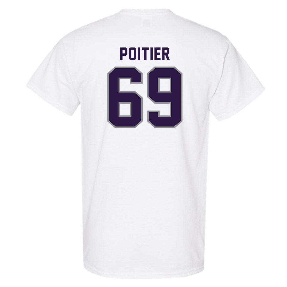 Kansas State - NCAA Football : Taylor Poitier - Sports Shersey T-Shirt-1