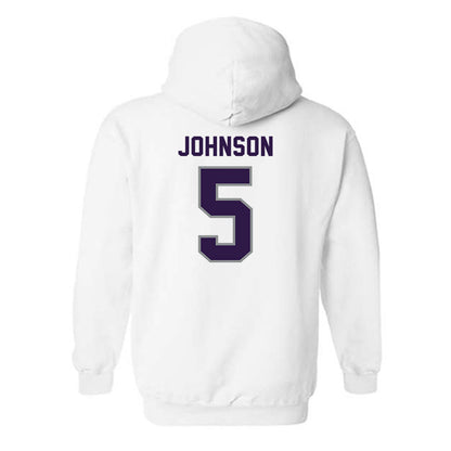 Kansas State - NCAA Football : Avery Johnson - Sports Shersey Hooded Sweatshirt-1