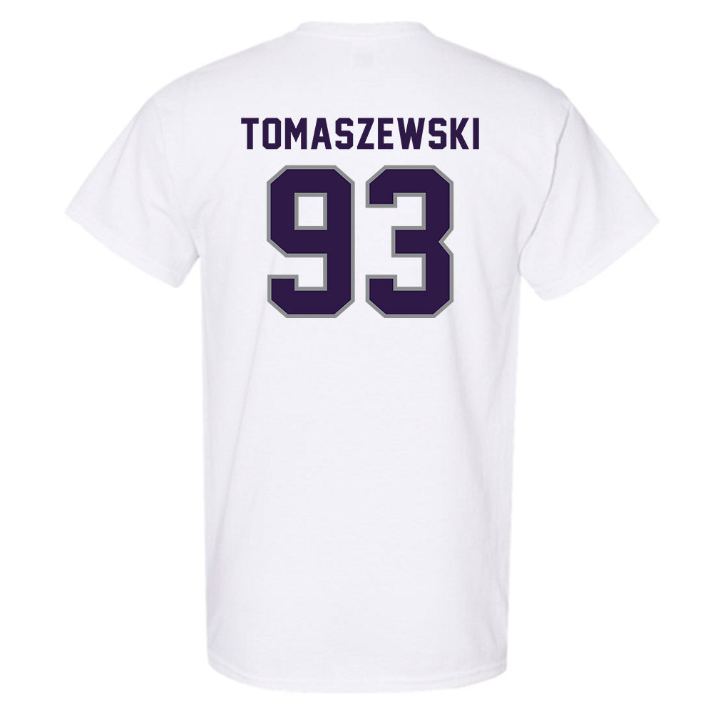 Kansas State - NCAA Football : Asher Tomaszewski - Sports Shersey T-Shirt-1