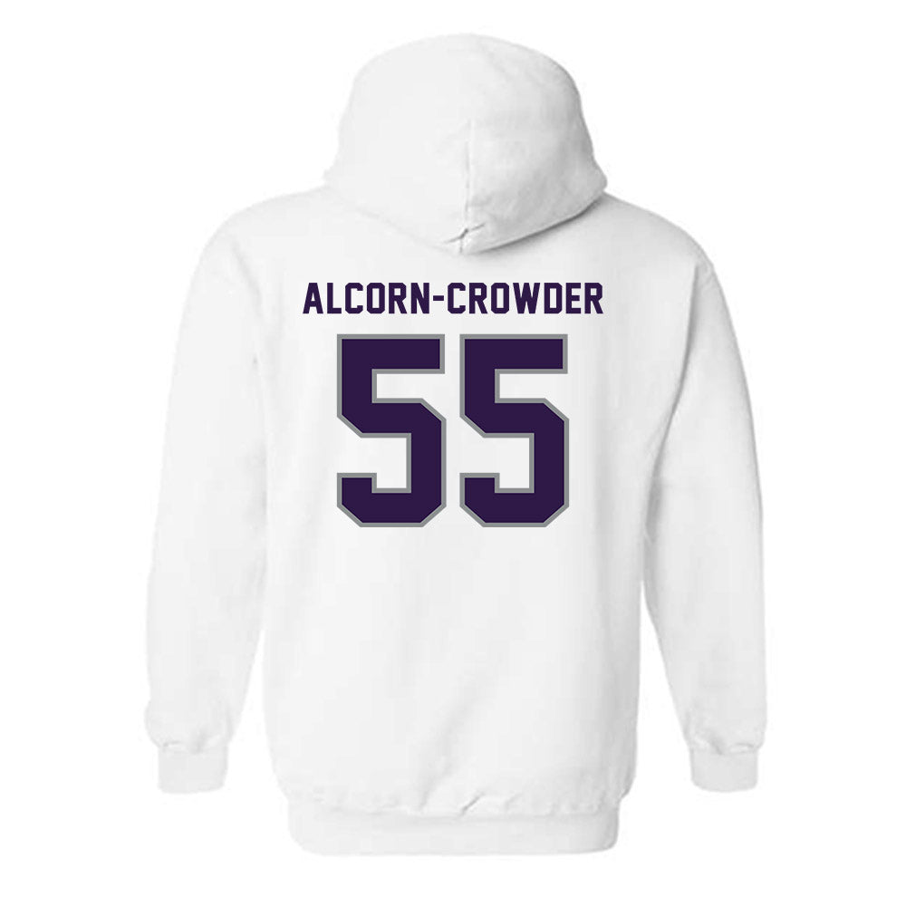 Kansas State - NCAA Football : Malcolm Alcorn-Crowder - Sports Shersey Hooded Sweatshirt-1