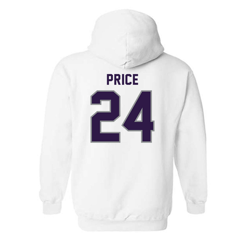 Kansas State - NCAA Football : JB Price - Sports Shersey Hooded Sweatshirt-1