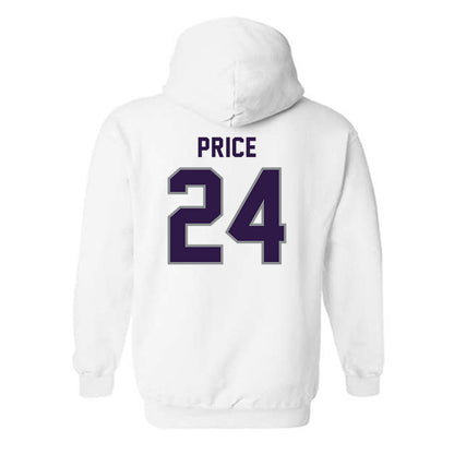 Kansas State - NCAA Football : JB Price - Sports Shersey Hooded Sweatshirt-1