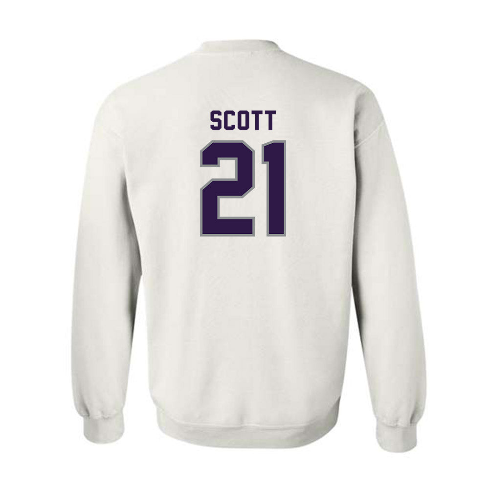 Kansas State - NCAA Football : jojo scott - Sports Shersey Crewneck Sweatshirt-1