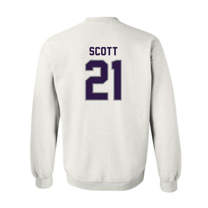 Kansas State - NCAA Football : jojo scott - Sports Shersey Crewneck Sweatshirt-1