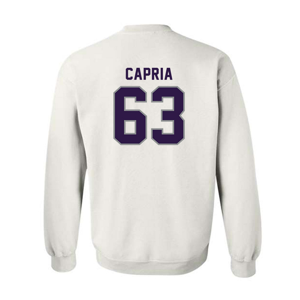 Kansas State - NCAA Football : Michael Capria - Sports Shersey Crewneck Sweatshirt-1