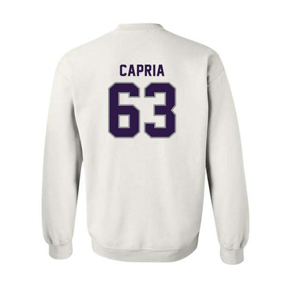 Kansas State - NCAA Football : Michael Capria - Sports Shersey Crewneck Sweatshirt-1