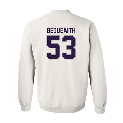 Kansas State - NCAA Football : Drake Bequeaith - Sports Shersey Crewneck Sweatshirt-1