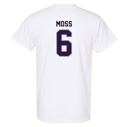 Kansas State - NCAA Football : Qua Moss - Sports Shersey T-Shirt-1