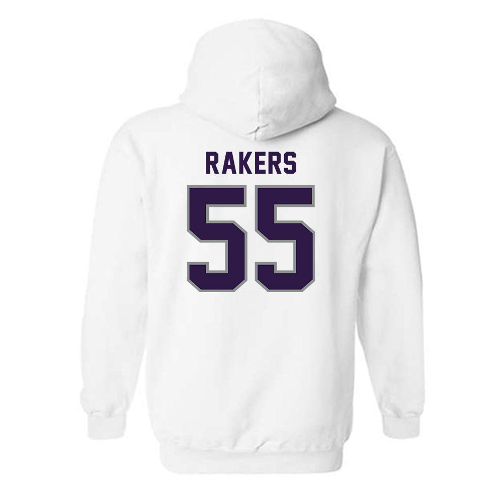 Kansas State - NCAA Football : Kyle Rakers - Sports Shersey Hooded Sweatshirt-1