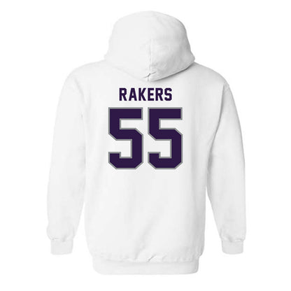 Kansas State - NCAA Football : Kyle Rakers - Sports Shersey Hooded Sweatshirt-1