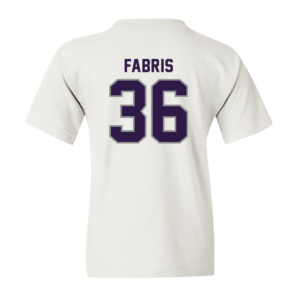 Kansas State - NCAA Football : Jack Fabris - Sports Shersey Youth T-Shirt-1